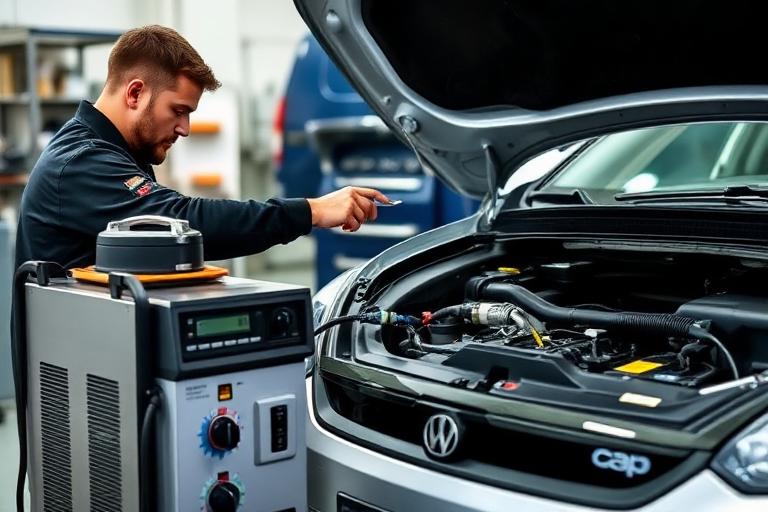 Air Conditioning being carried out at a South African workshop