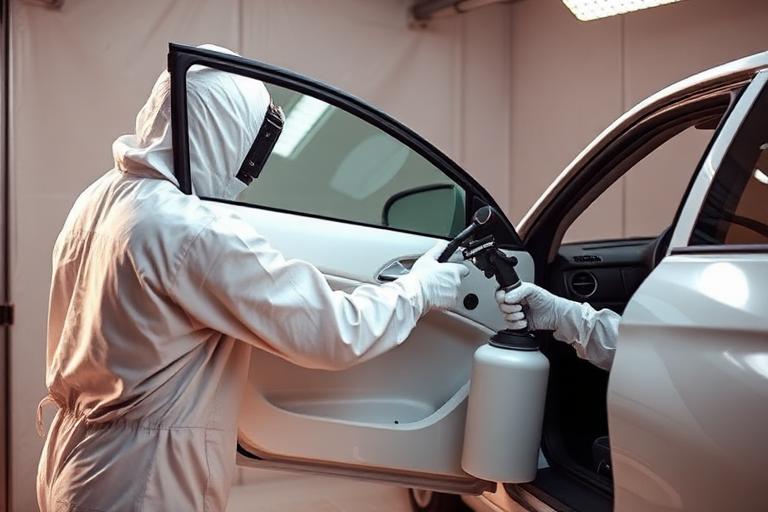Panel Beating and Spray Painting