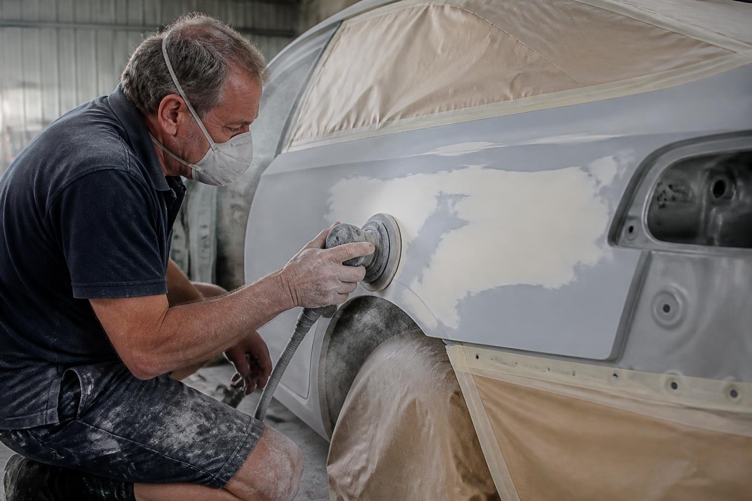 Panel Beating and Spray Painting