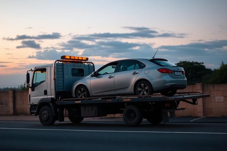 Towing and Roadside Assistance being carried out at a South African workshop